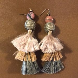 Neiman Marcus Tassel Earrings